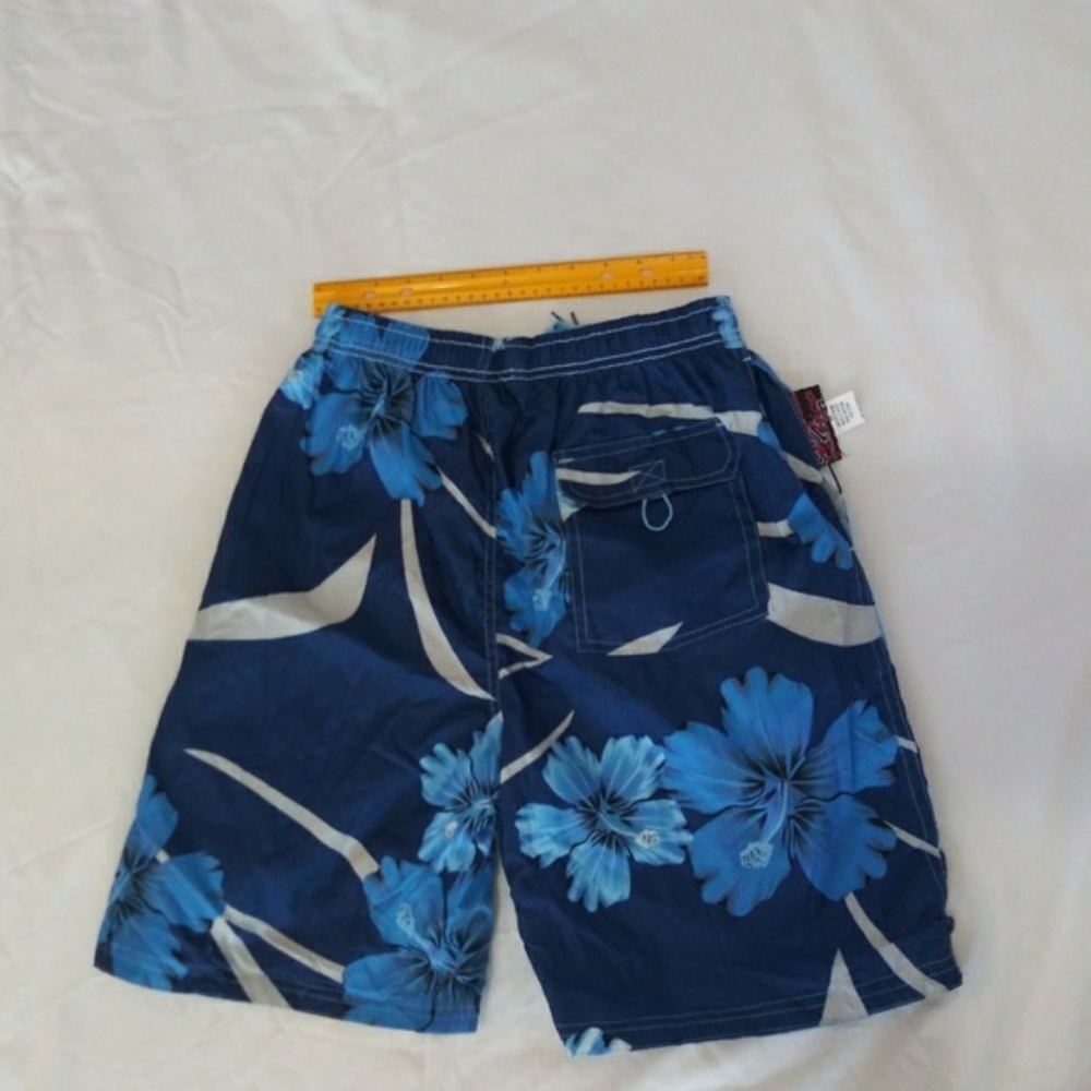 Boys Reversible Swim Trunks